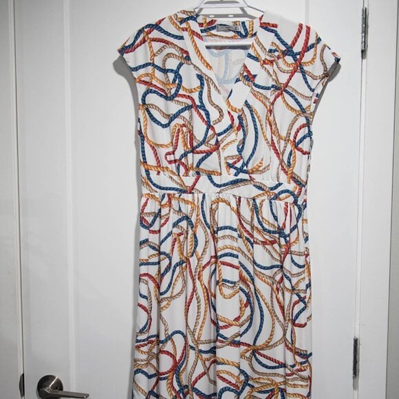 MNG tri-colour rope dress - Picture 4 of 10